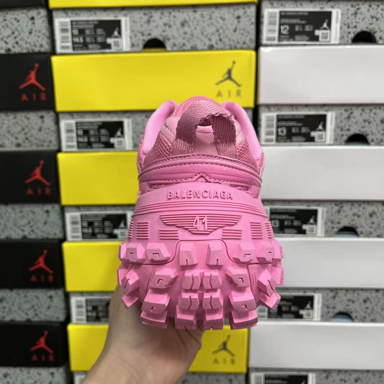 XA Batch-Balenciaga Defender Rubber Platform