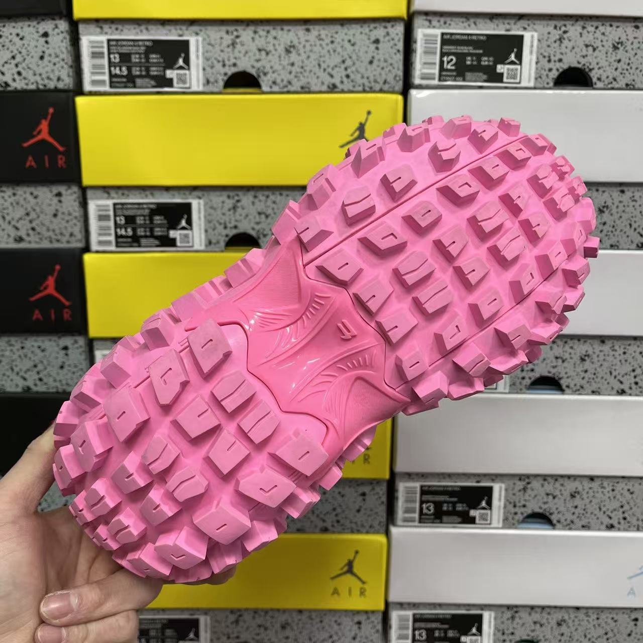 XA Batch-Balenciaga Defender Rubber Platform