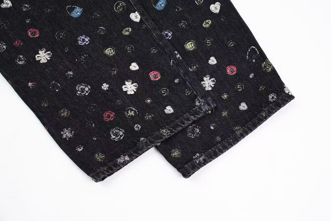 Chanel 25B Straight jeans Retail(ZP)VS Batch(大货)