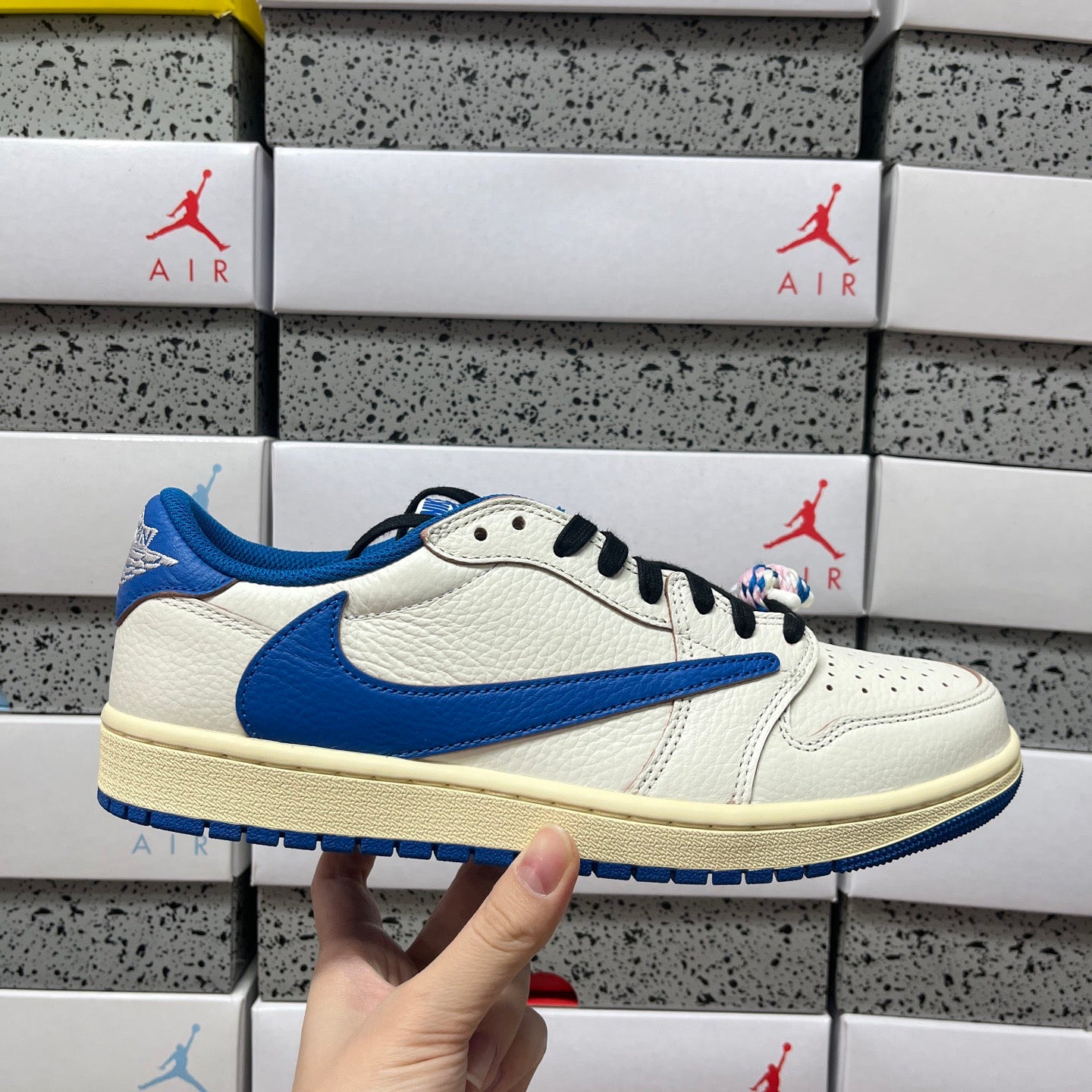 PK Batch-Travis Scott Air Jordan 1 “ Fragments” 2.0