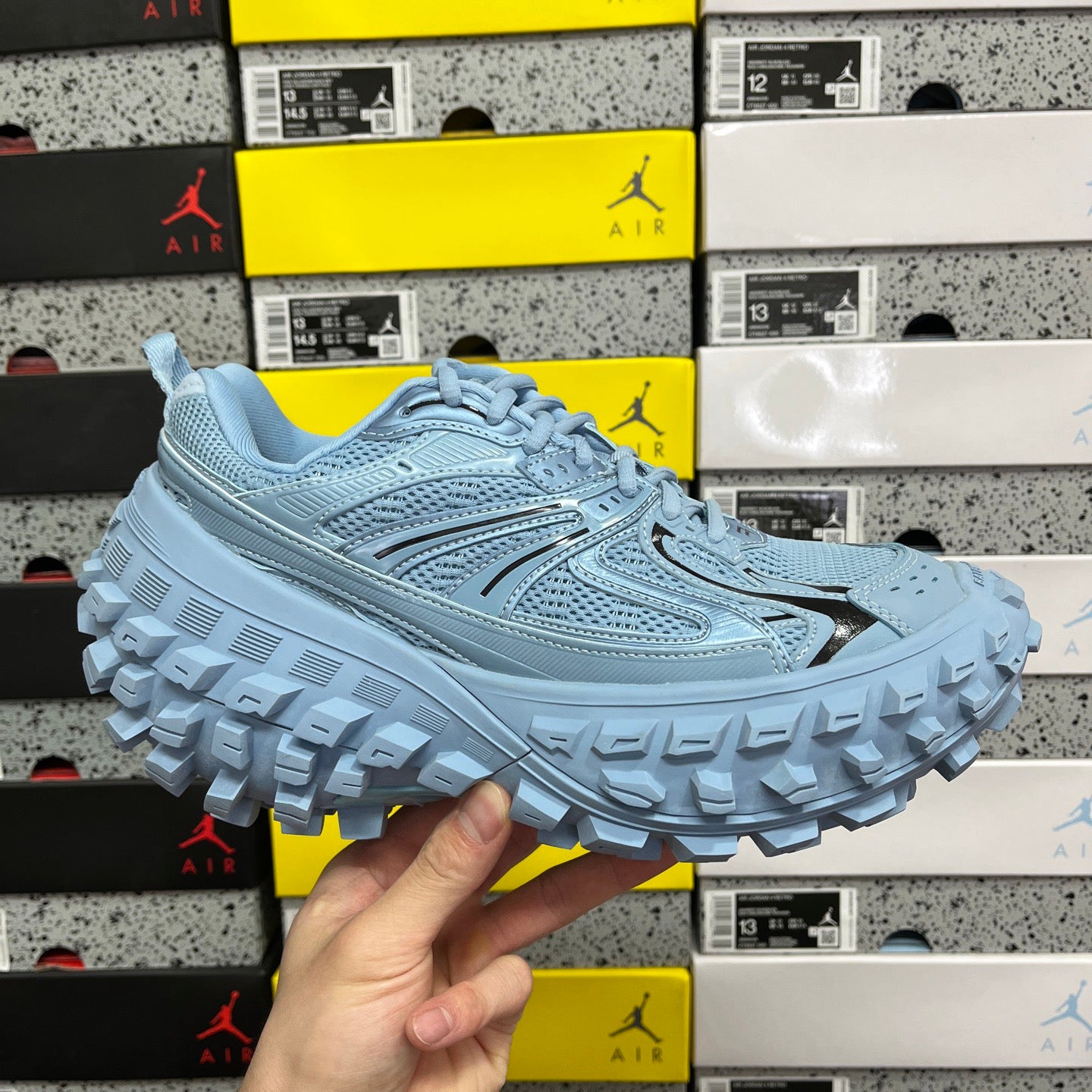 XA Batch-Balenciaga Defender Rubber Platform