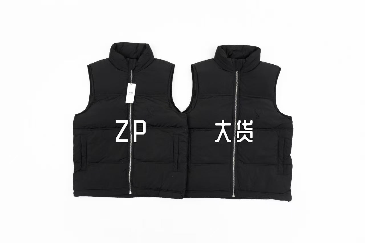Ami Down vest Retail(ZP)VS Batch(大货)