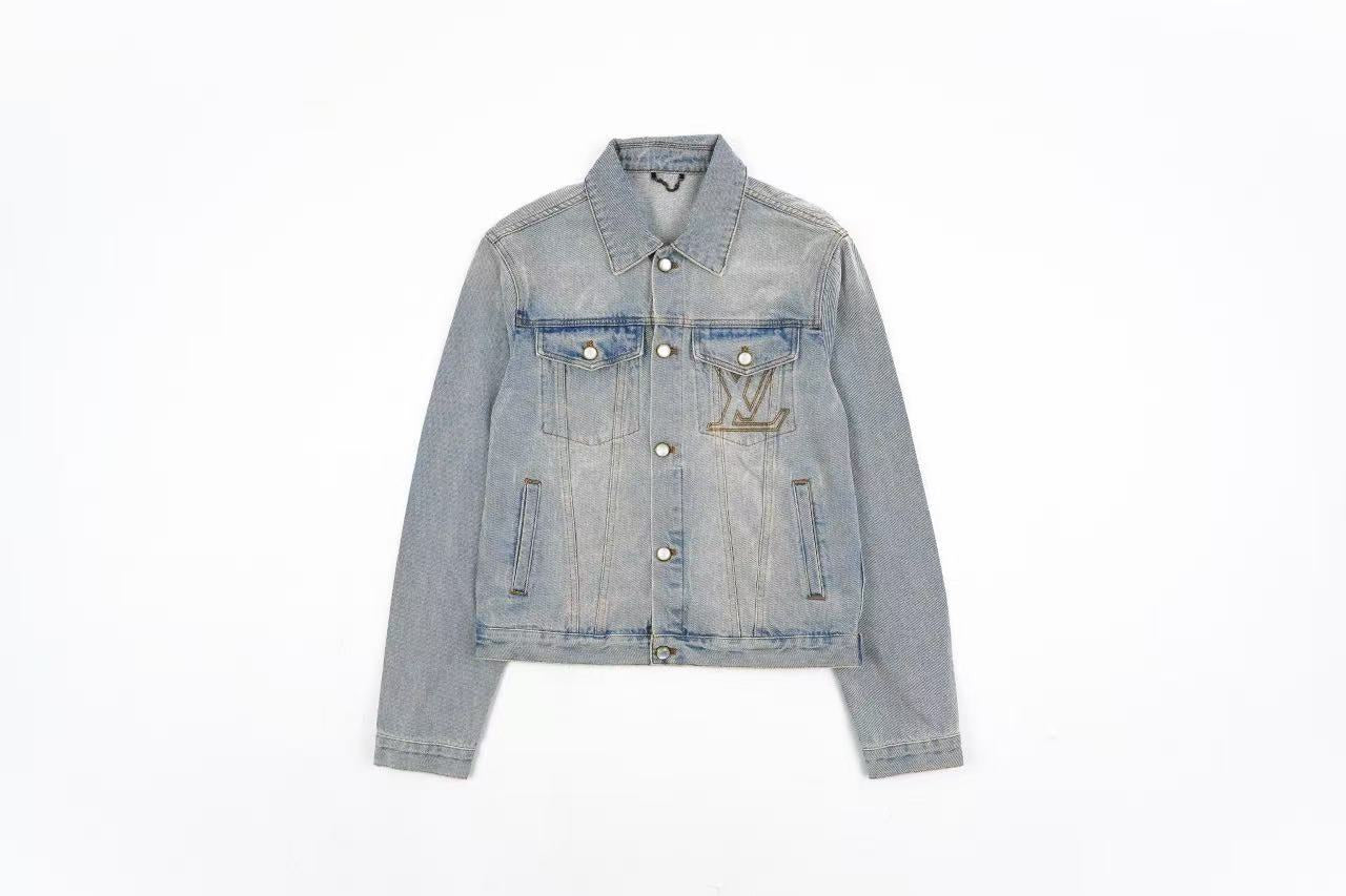 Louis Vuitton Denim jacket Retail(ZP)VS Batch(大货)