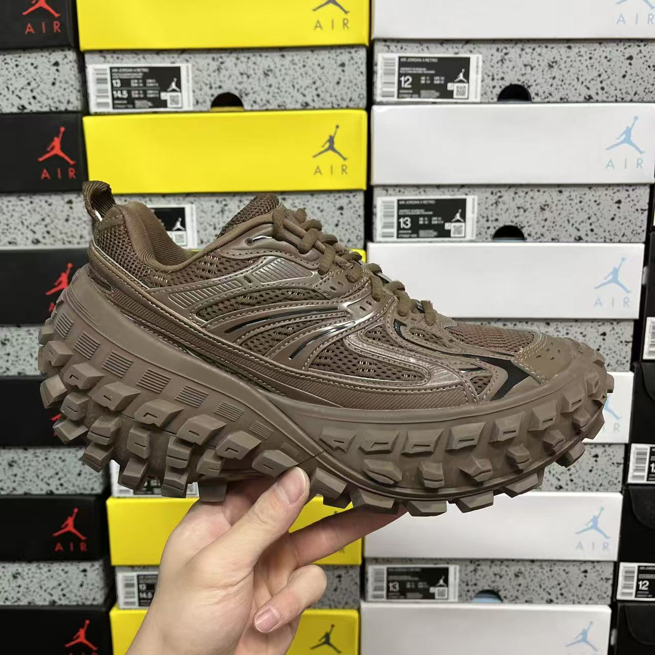 XA Batch-Balenciaga Defender Rubber Platform