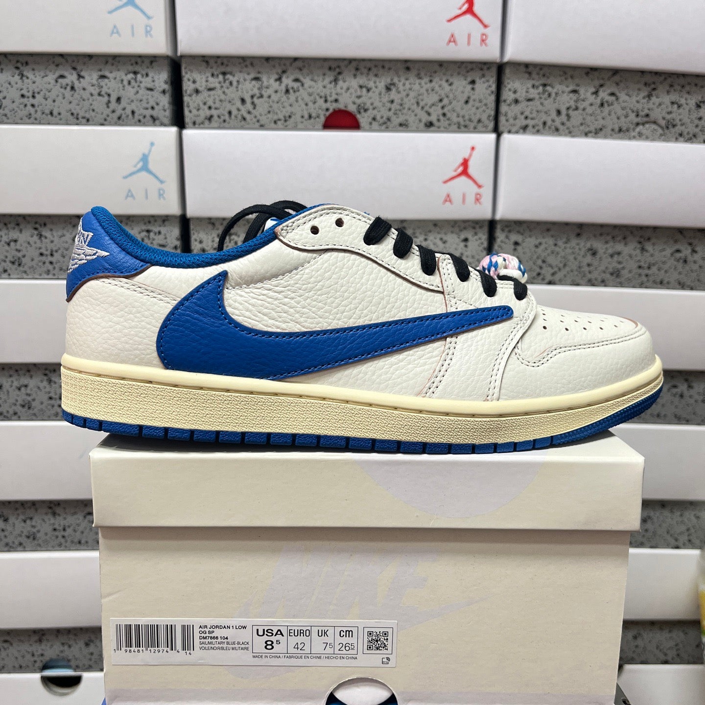 PK Batch-Travis Scott Air Jordan 1 “ Fragments” 2.0