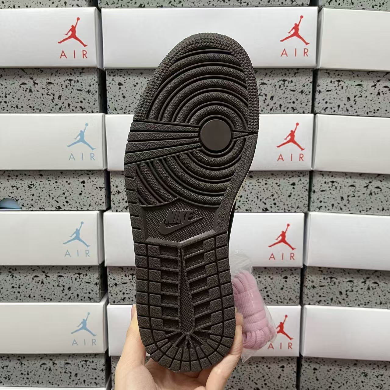 PK Batch-Air Jordan 1 × Travis Scott “Mocha”