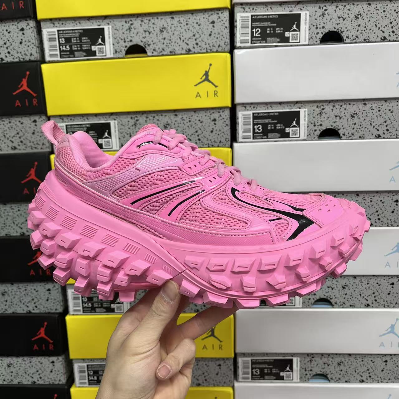 XA Batch-Balenciaga Defender Rubber Platform