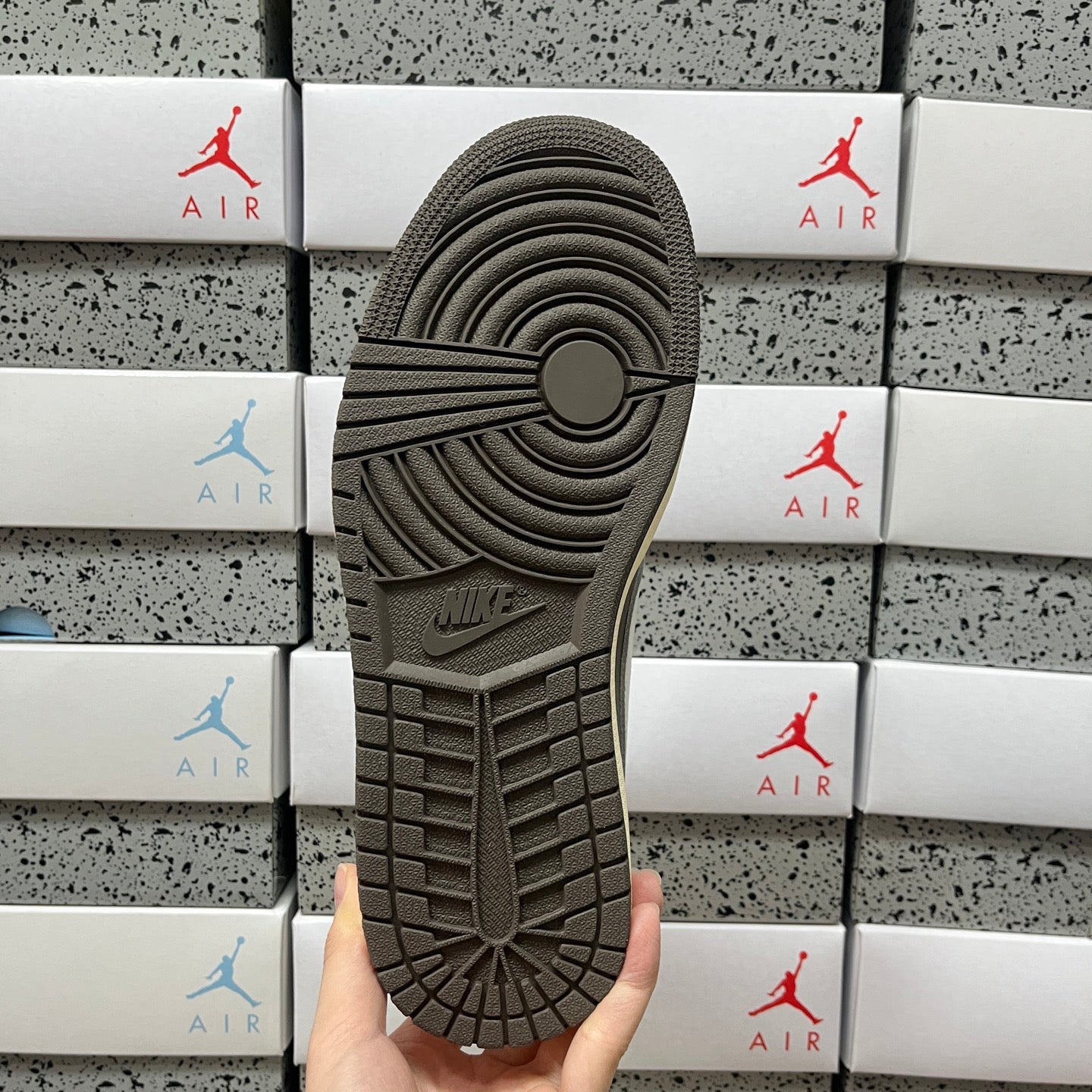 PK Batch-Air Jordan 1 × Travis Scott “ Reverse Mocha”