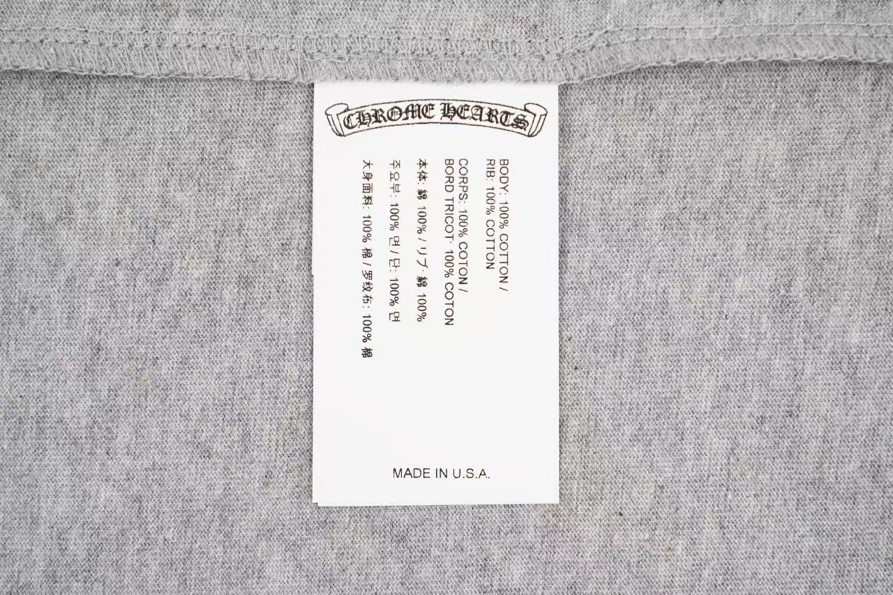 Chrome Hearts Long sleeves Retail(ZP)VS Batch(大货)