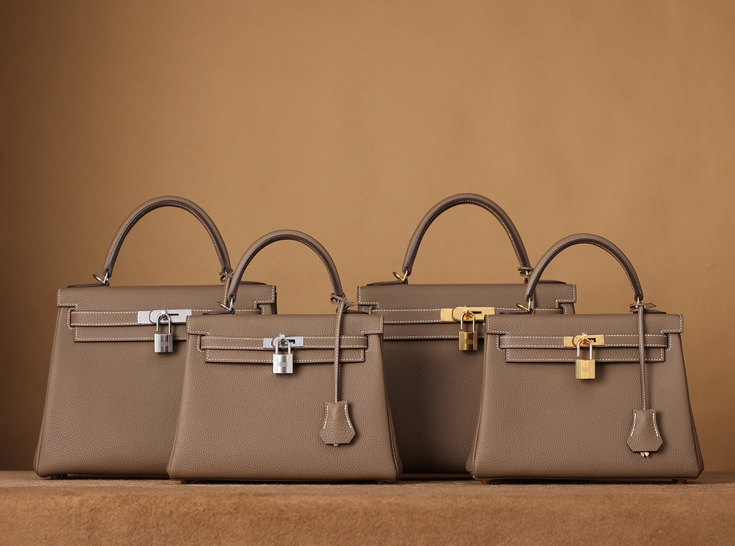 Hermès Kelly 25 Handbag togo leather