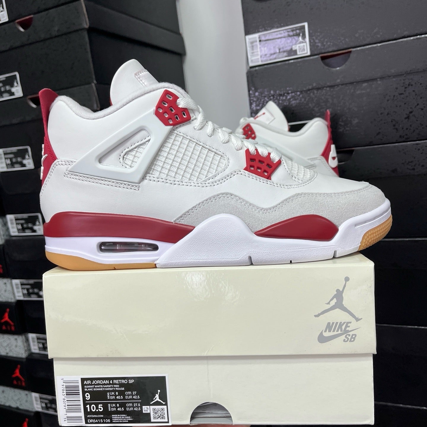 GX Batch-Nike SB × Air Jordan 4 “Varsity Red”