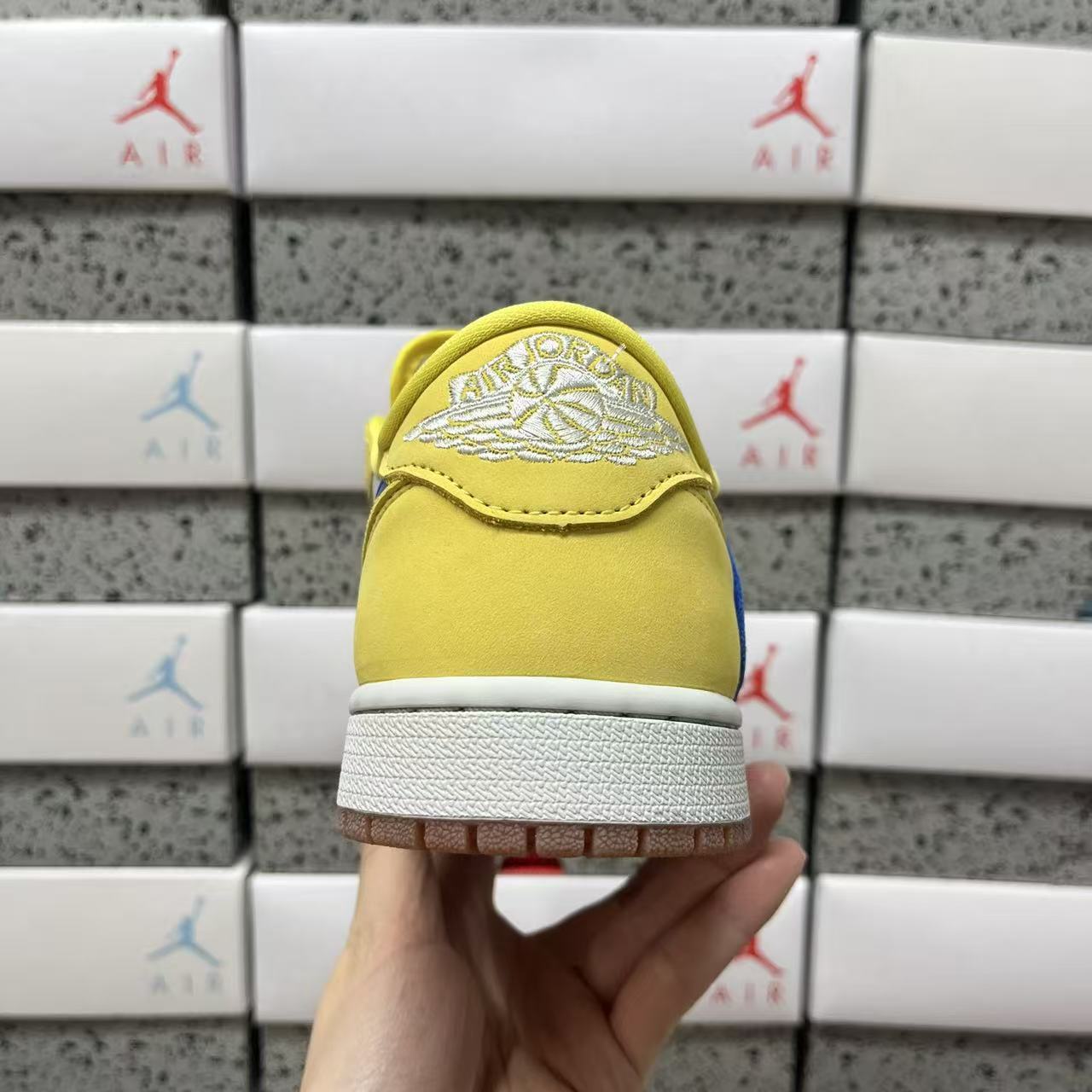 PK Batch-Air Jordan 1 × Travis Scott “Canary”