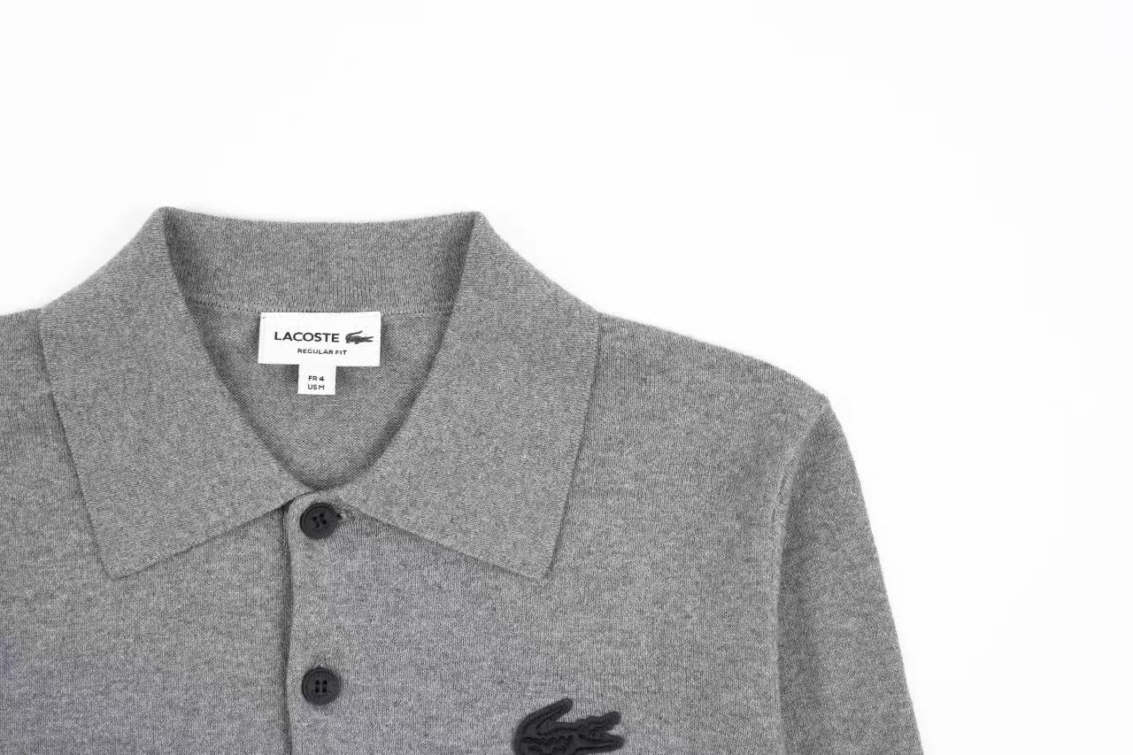 Lacoste Long-sleeved T-shirt Retail(ZP)VS Batch(大货)