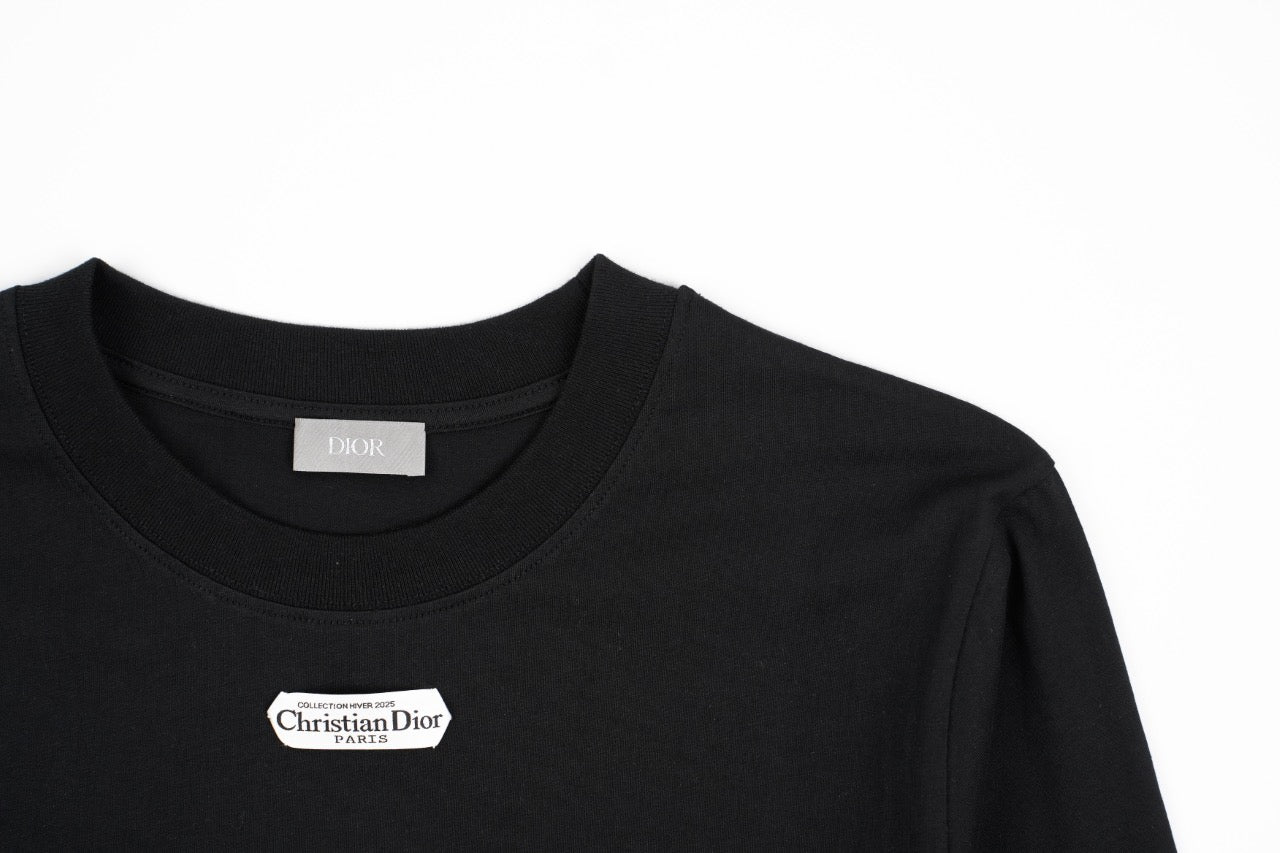 Dior Long-sleeved T-shirt Retail(ZP)VS Batch(大货)