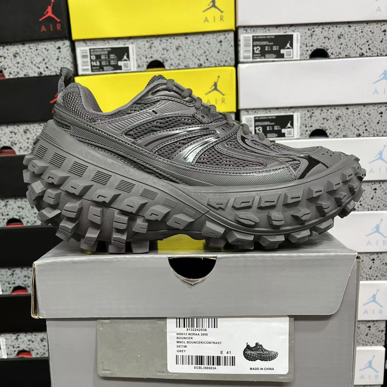 XA Batch-Balenciaga Defender Rubber Platform