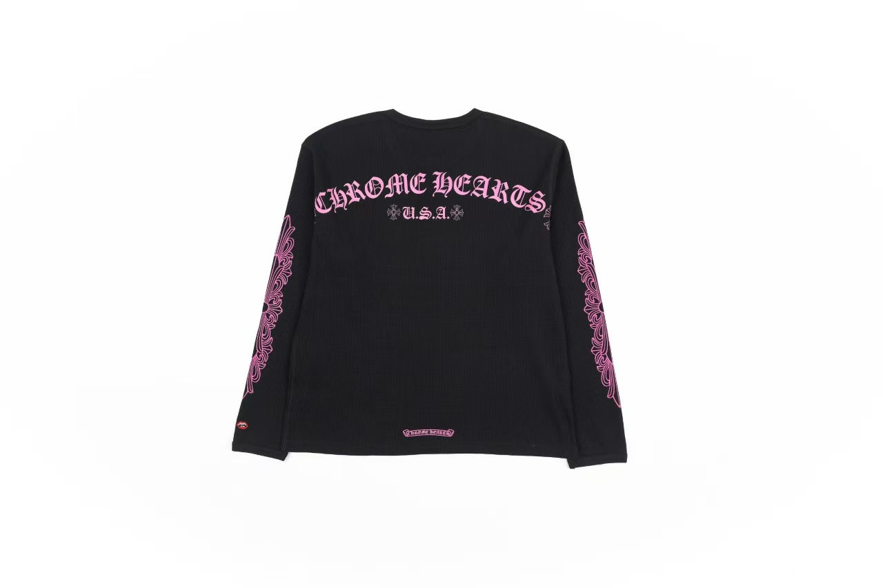 Chrome Hearts Long-sleeved T-shirt Retail(ZP)VS Batch(大货)