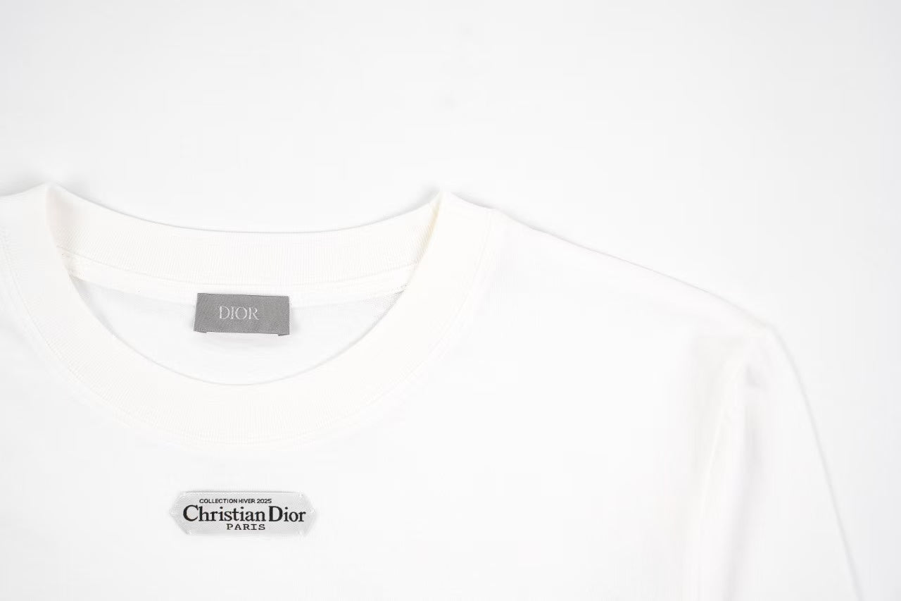 Dior Long-sleeved T-shirt Retail(ZP)VS Batch(大货)