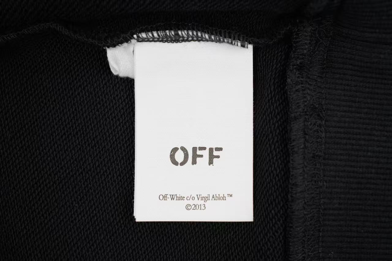 Off White Crew neck sweatshirt Retail(ZP)VS Batch(大货)