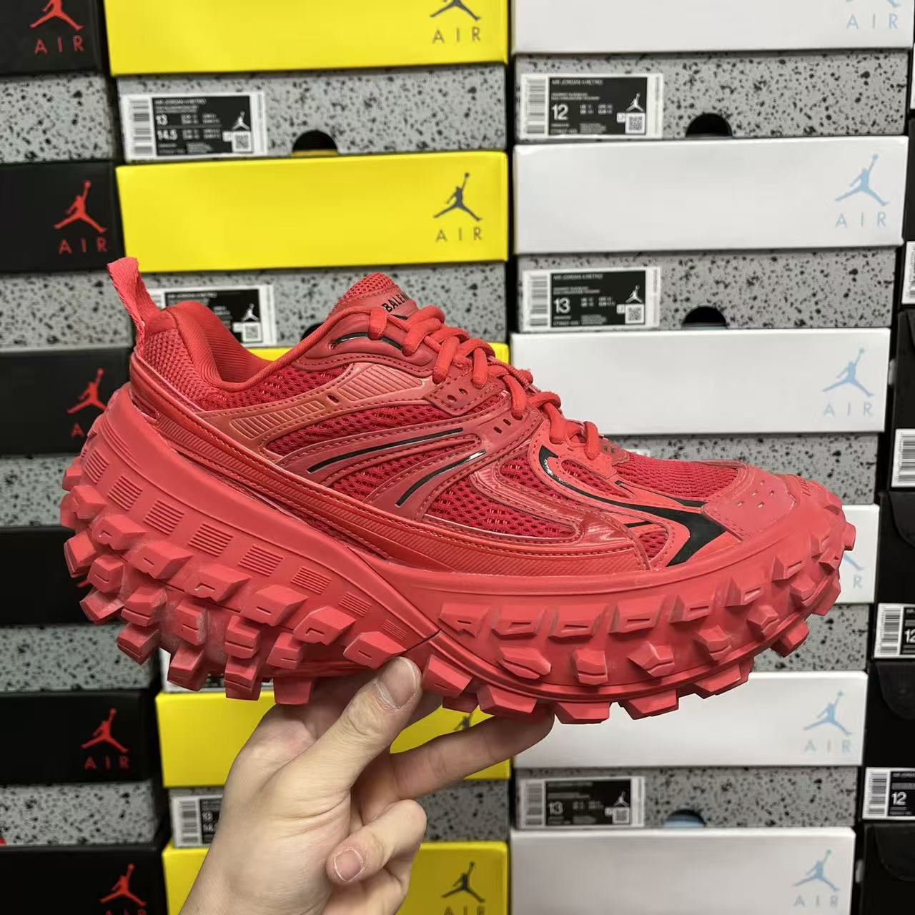 XA Batch-Balenciaga Defender Rubber Platform
