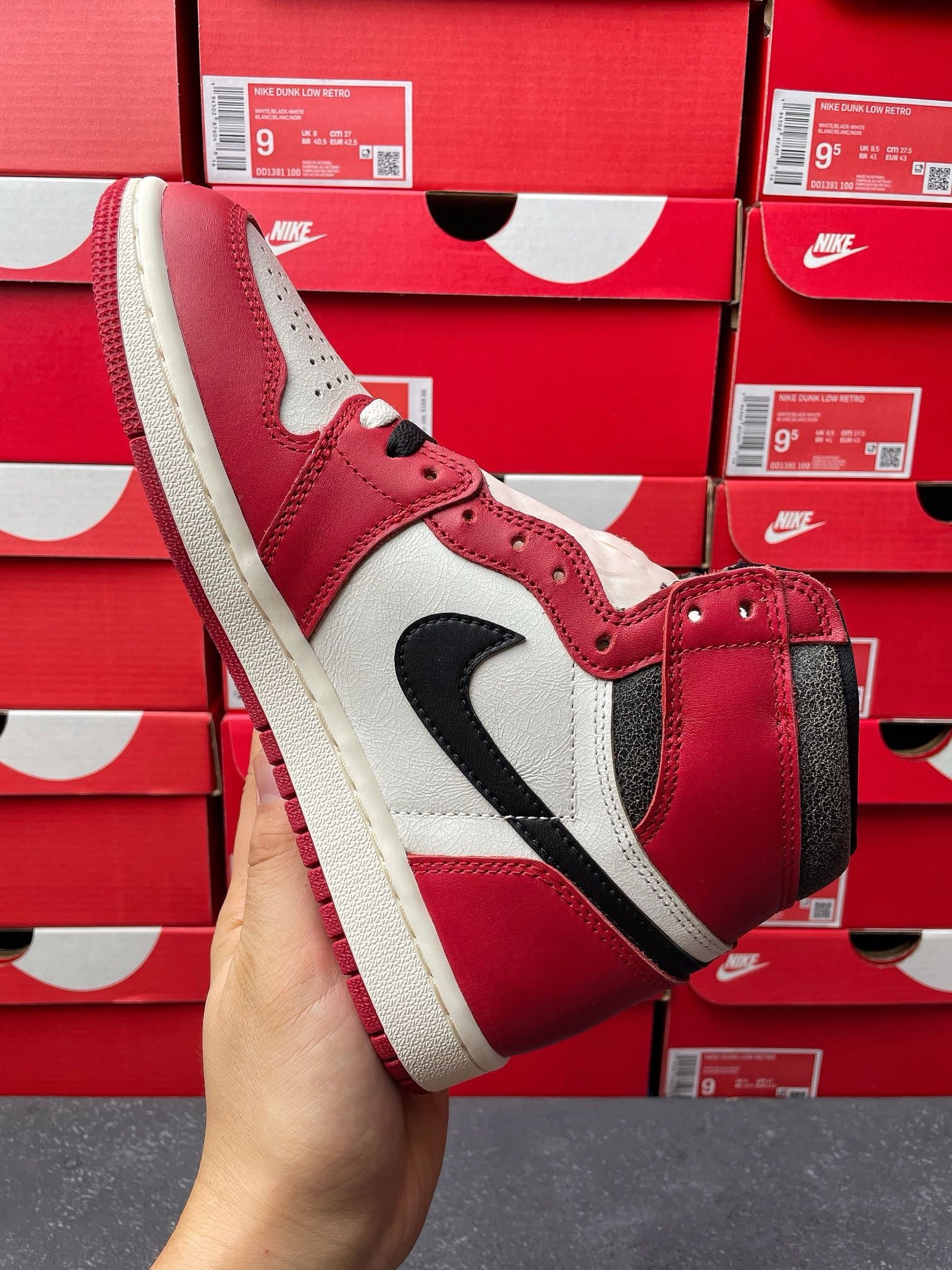 PK4.0 Batch-Air Jordan 1  “Lost and Found”