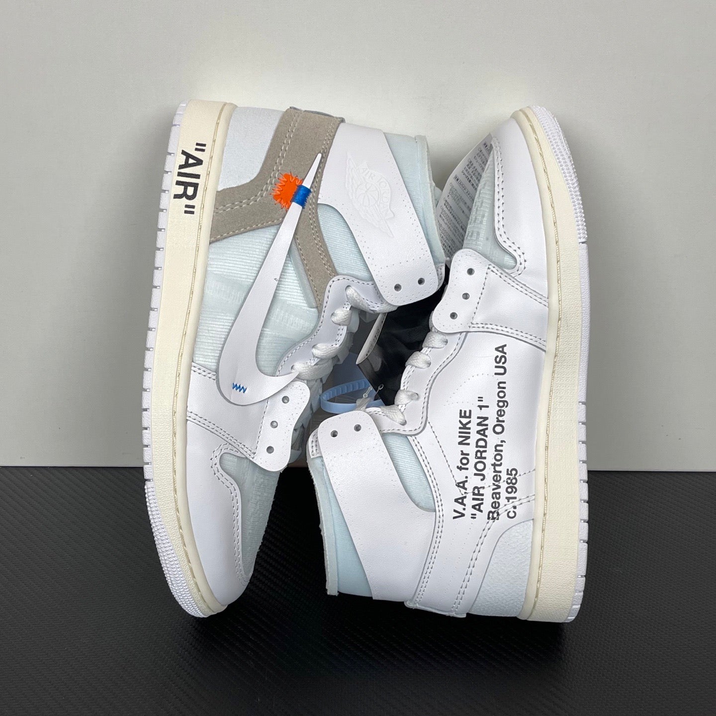 GX Batch-(2026)Jordan × Virgil Abloh Archive Alaska Air Jordan 1 High OG