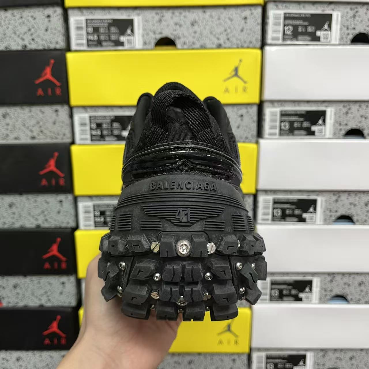 XA Batch-Balenciaga Defender Rubber Platform