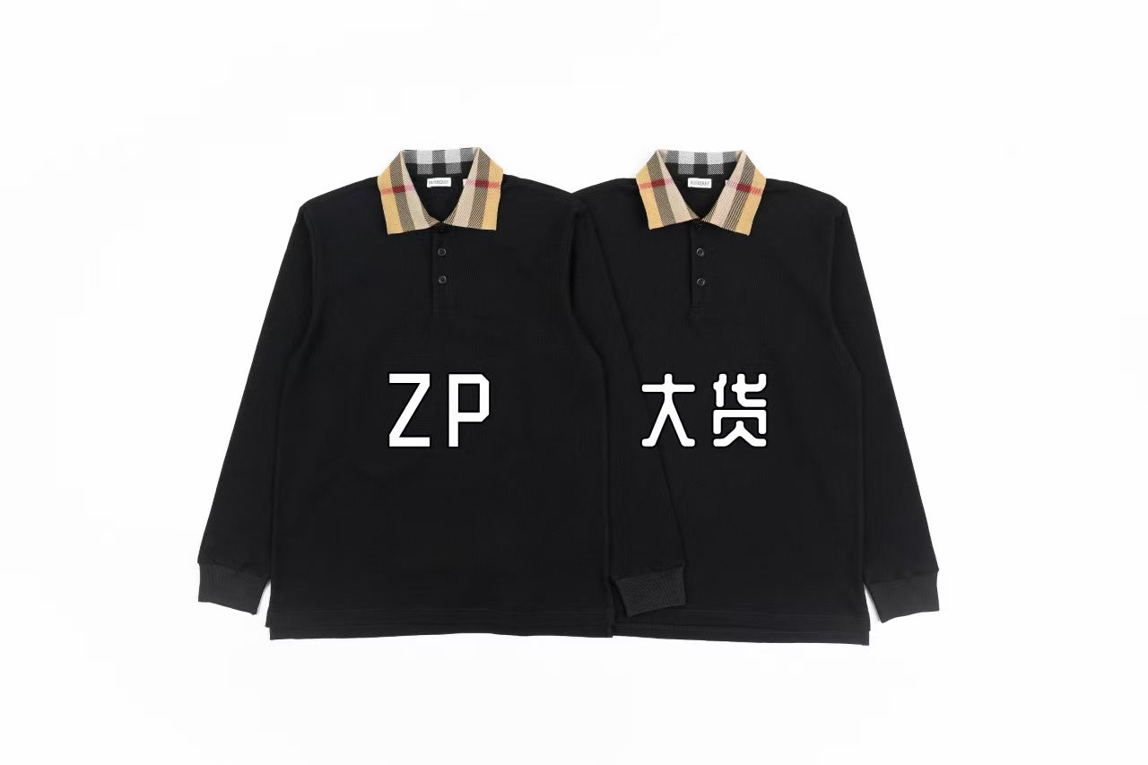 Burberry Polo shirt Retail(ZP)VS Batch(大货)