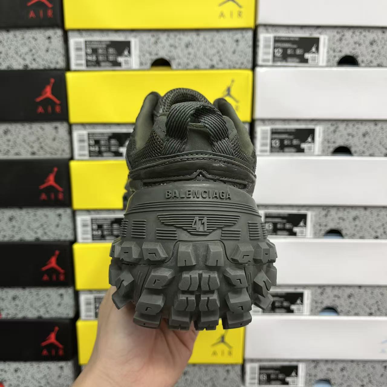 XA Batch-Balenciaga Defender Rubber Platform