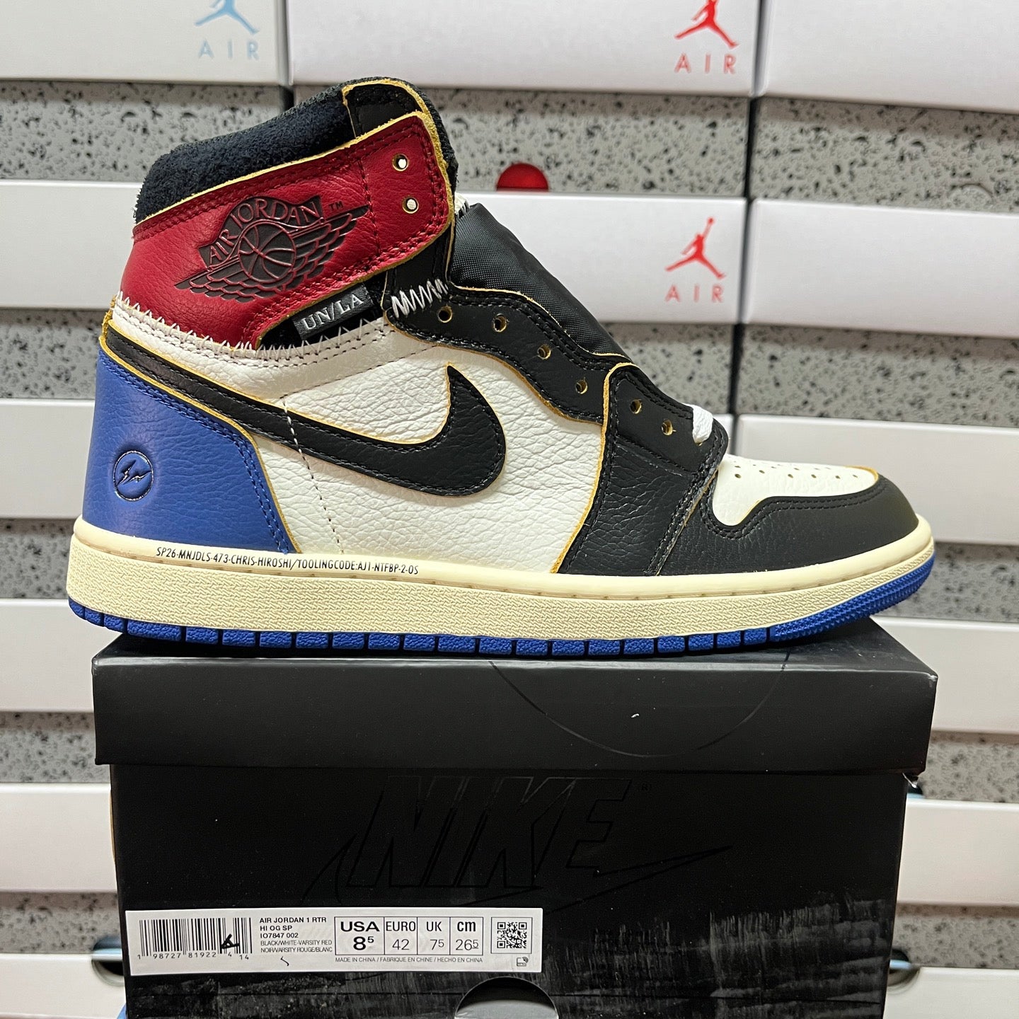 OG Batch-Union LA x Fragment Design x Air Jordan 1 High