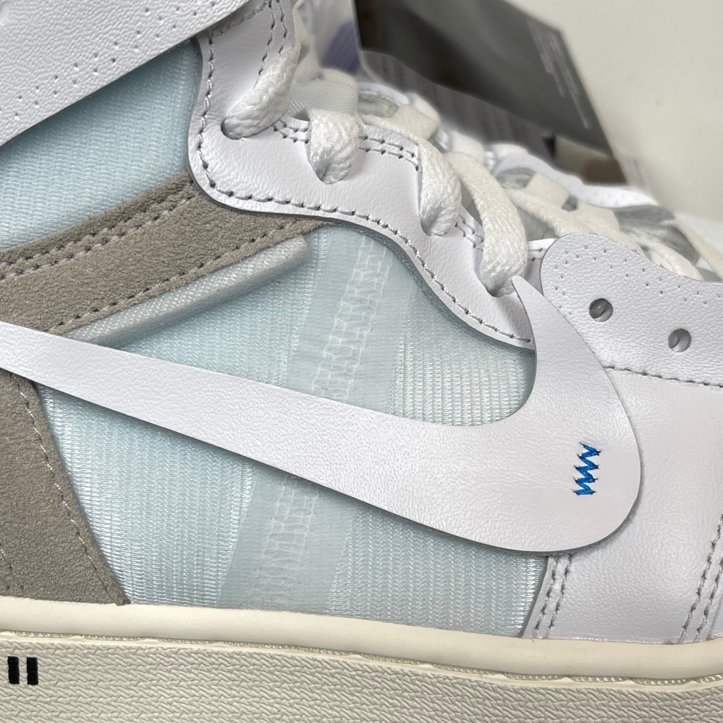 GX Batch-(2026)Jordan × Virgil Abloh Archive Alaska Air Jordan 1 High OG