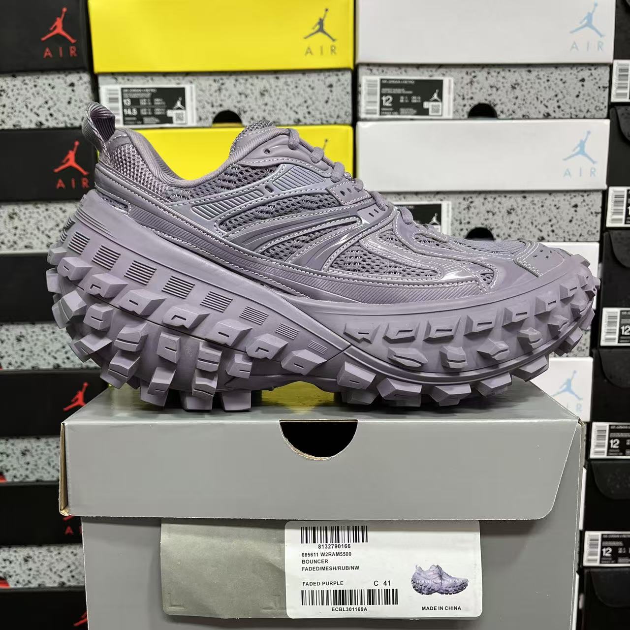 XA Batch-Balenciaga Defender Rubber Platform