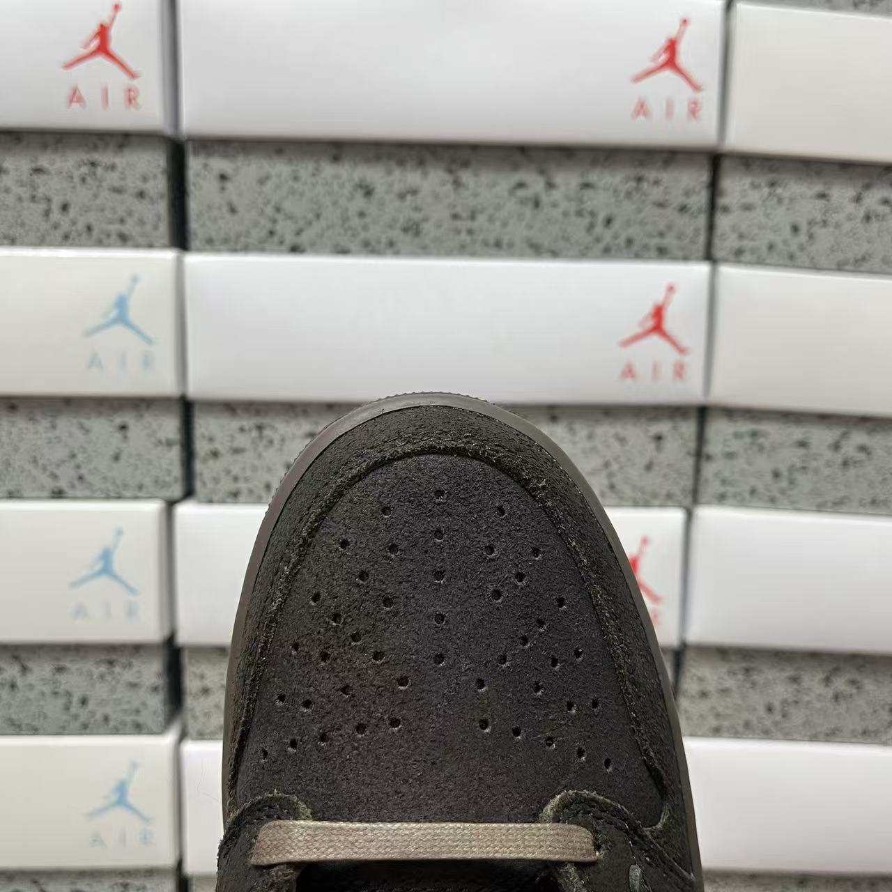PK Batch-Air Jordan 1 × Travis Scott “Velvet Brown”
