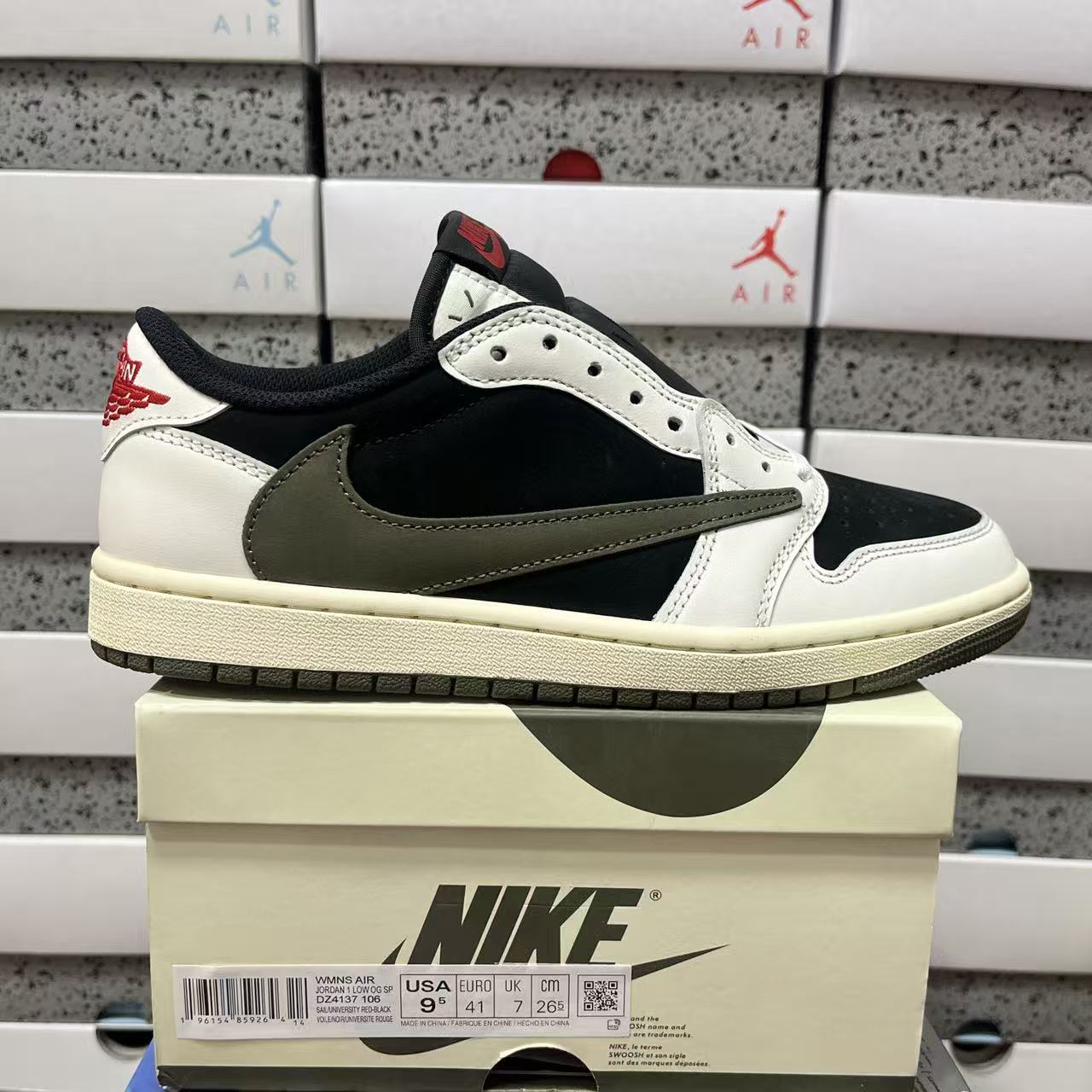 PK Batch-Air Jordan 1 × Travis Scott “Olives”
