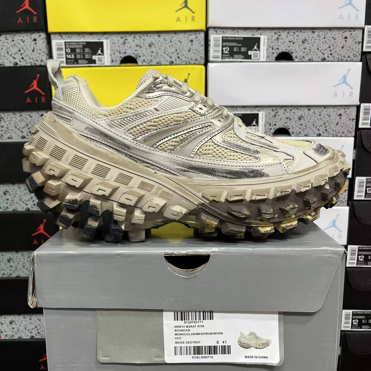 XA Batch-Balenciaga Defender Rubber Platform