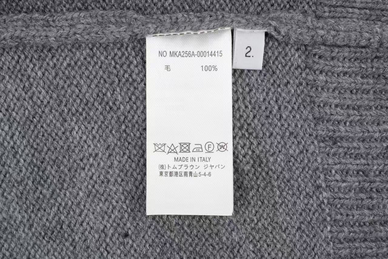 Thom Browne Half-zip sweater Retail(ZP)VS Batch(大货)