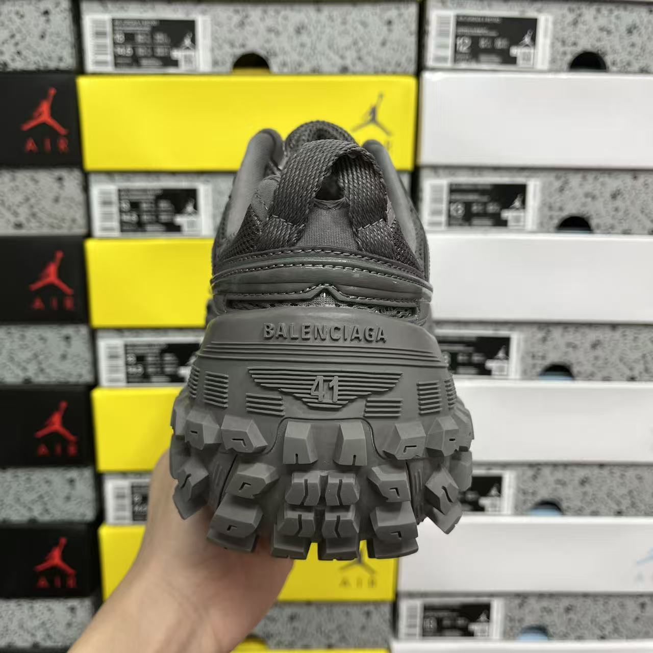 XA Batch-Balenciaga Defender Rubber Platform