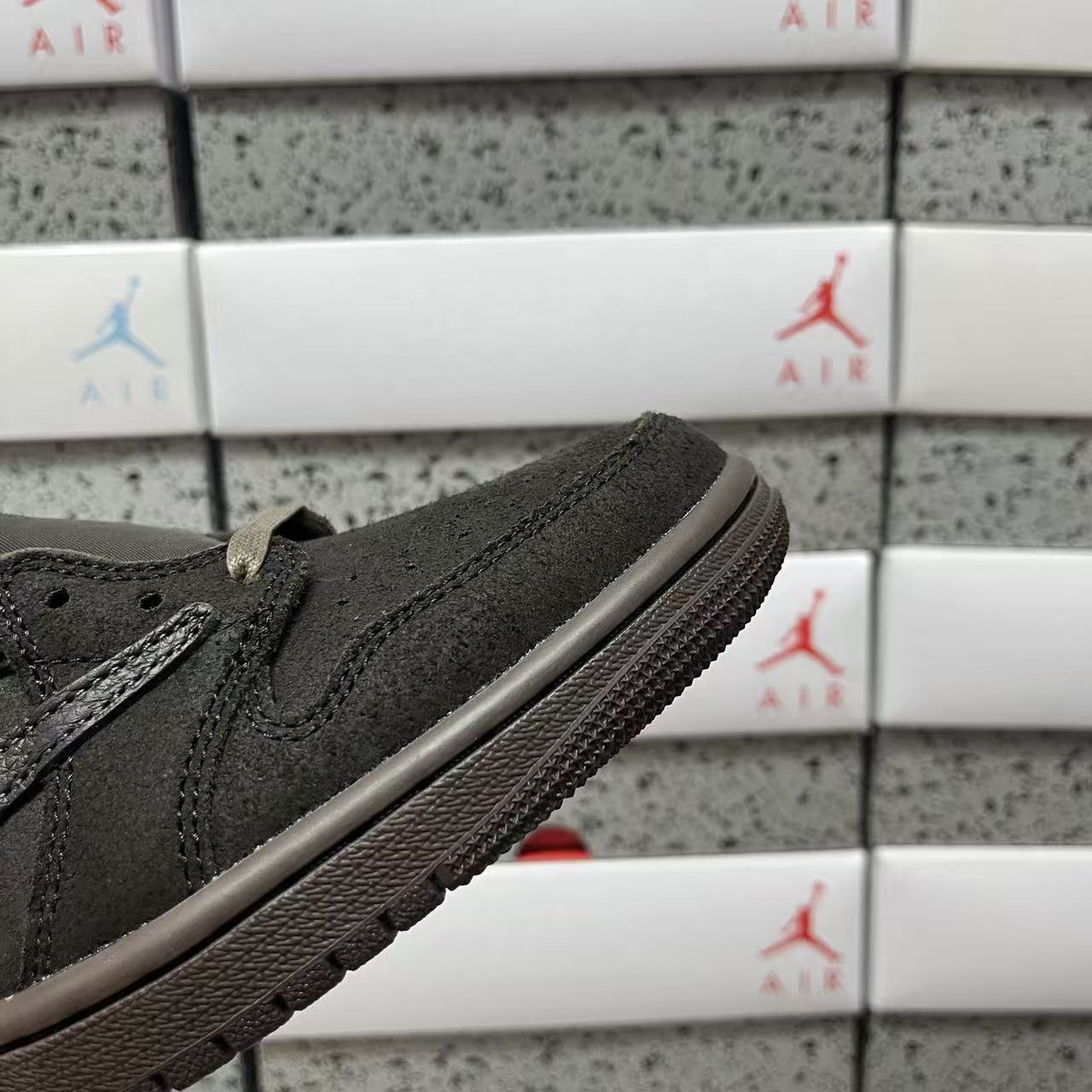 PK Batch-Air Jordan 1 × Travis Scott “Velvet Brown”