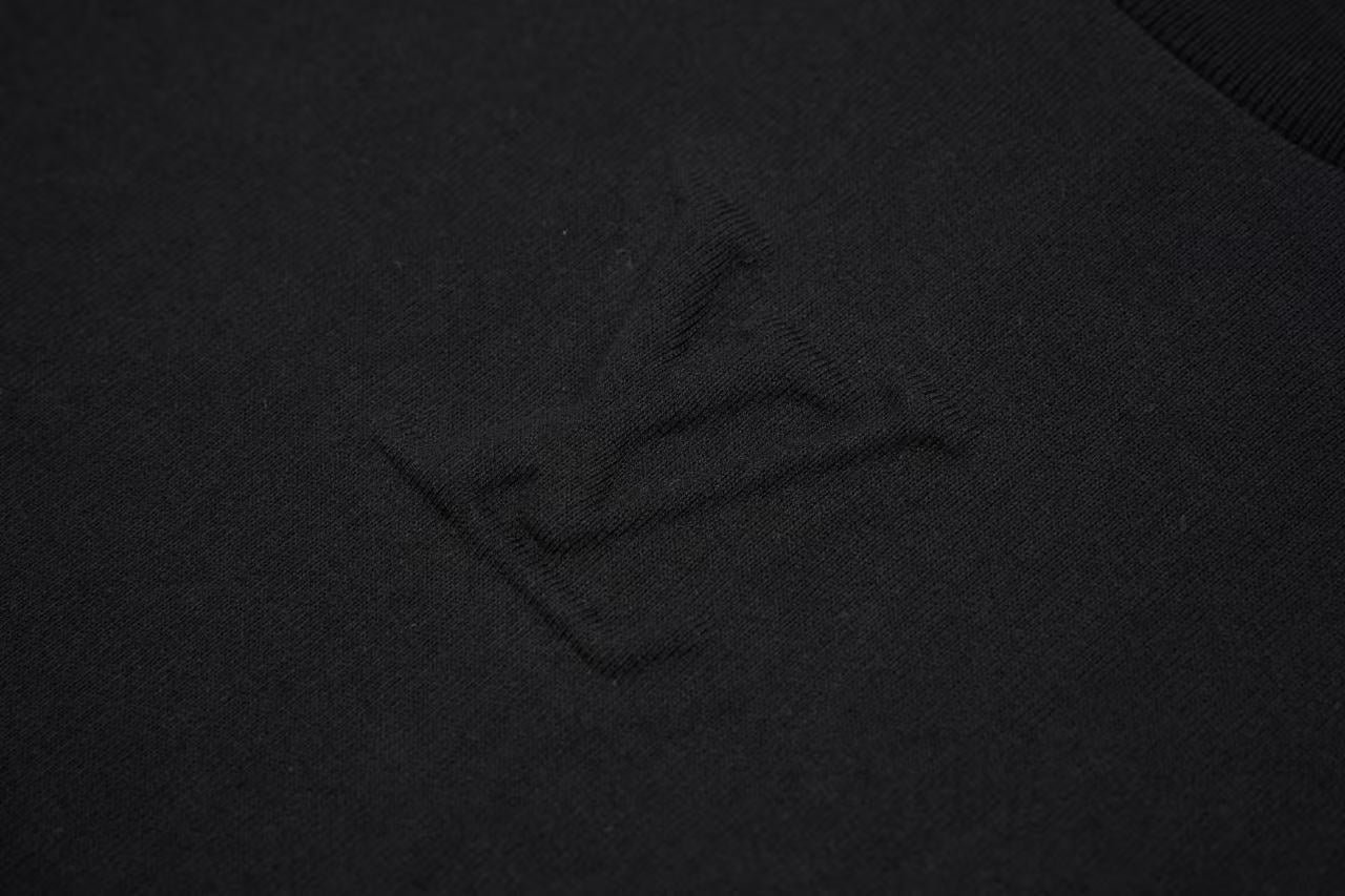 Louis Vuitton Three-dimensional relief Long sleeves Retail(ZP)VS Batch(大货)