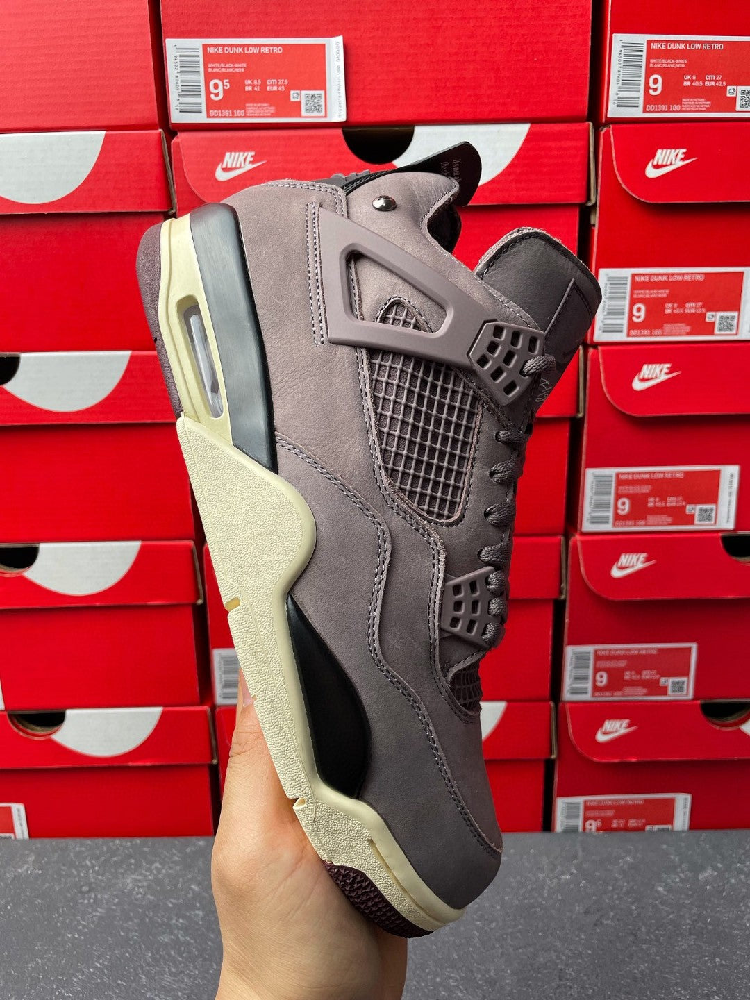 PK Batch-A Ma Maniére x Jordan Air Jordan 4 retro "violet ore"