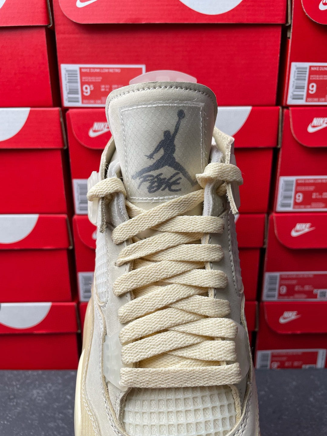 PK Batch-Off White × Air Jordan 4 “Sail”