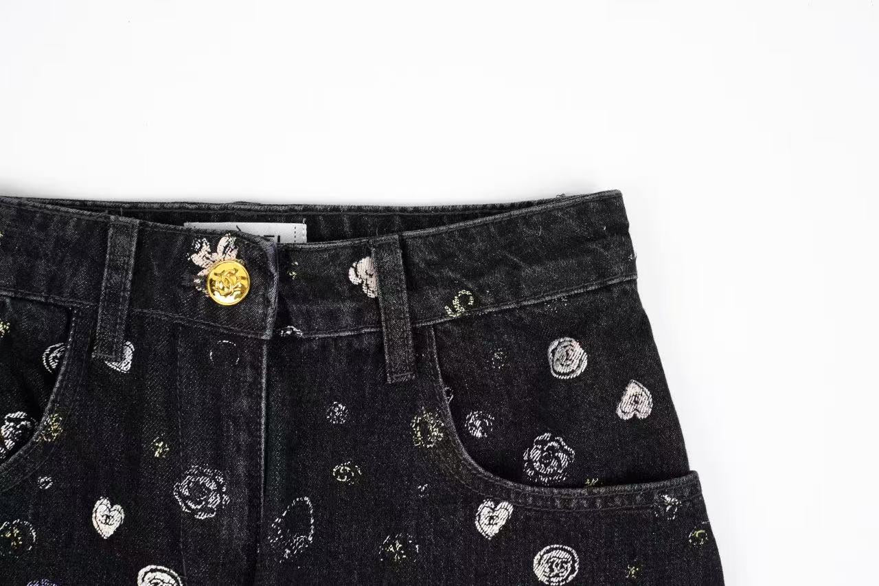 Chanel 25B Straight jeans Retail(ZP)VS Batch(大货)