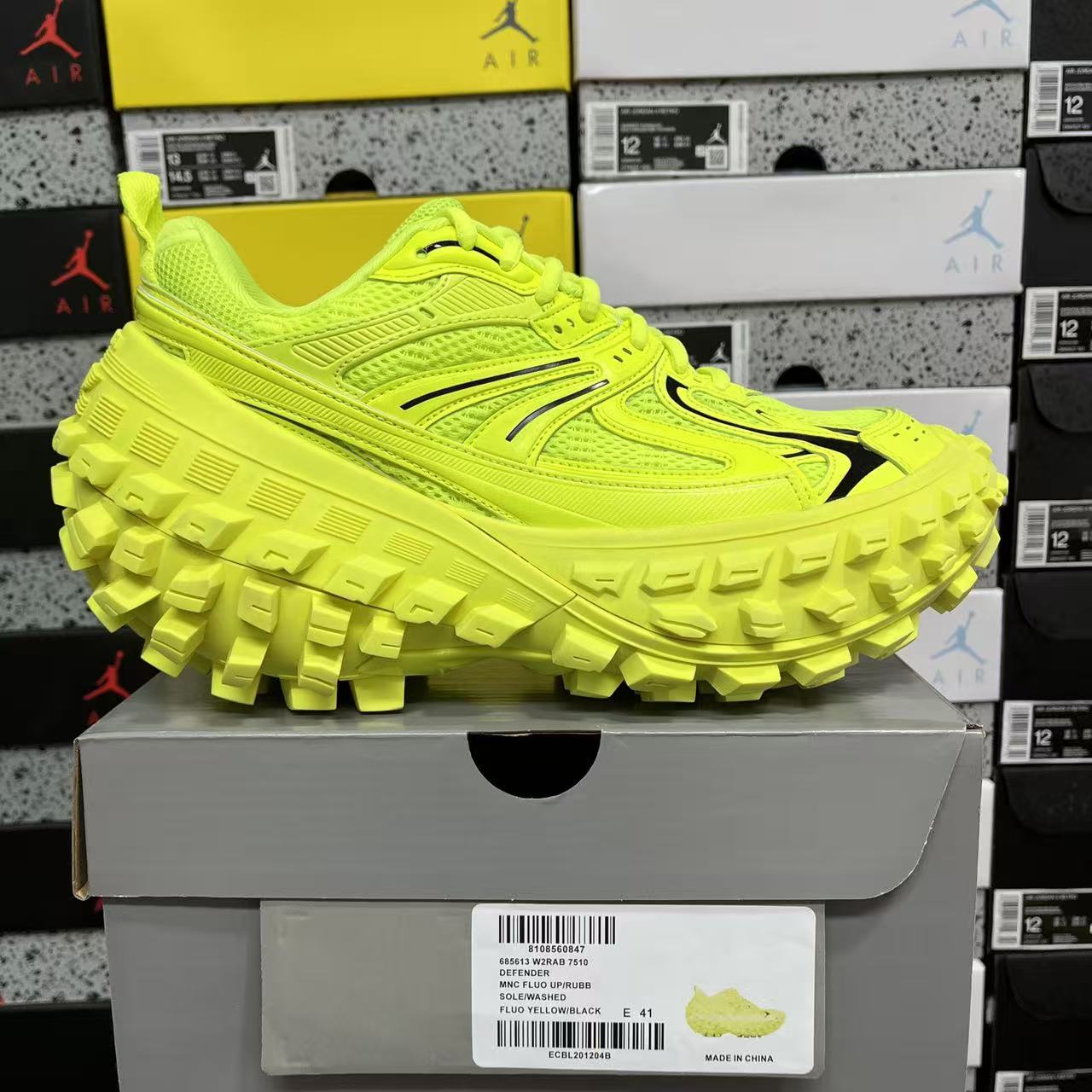 XA Batch-Balenciaga Defender Rubber Platform