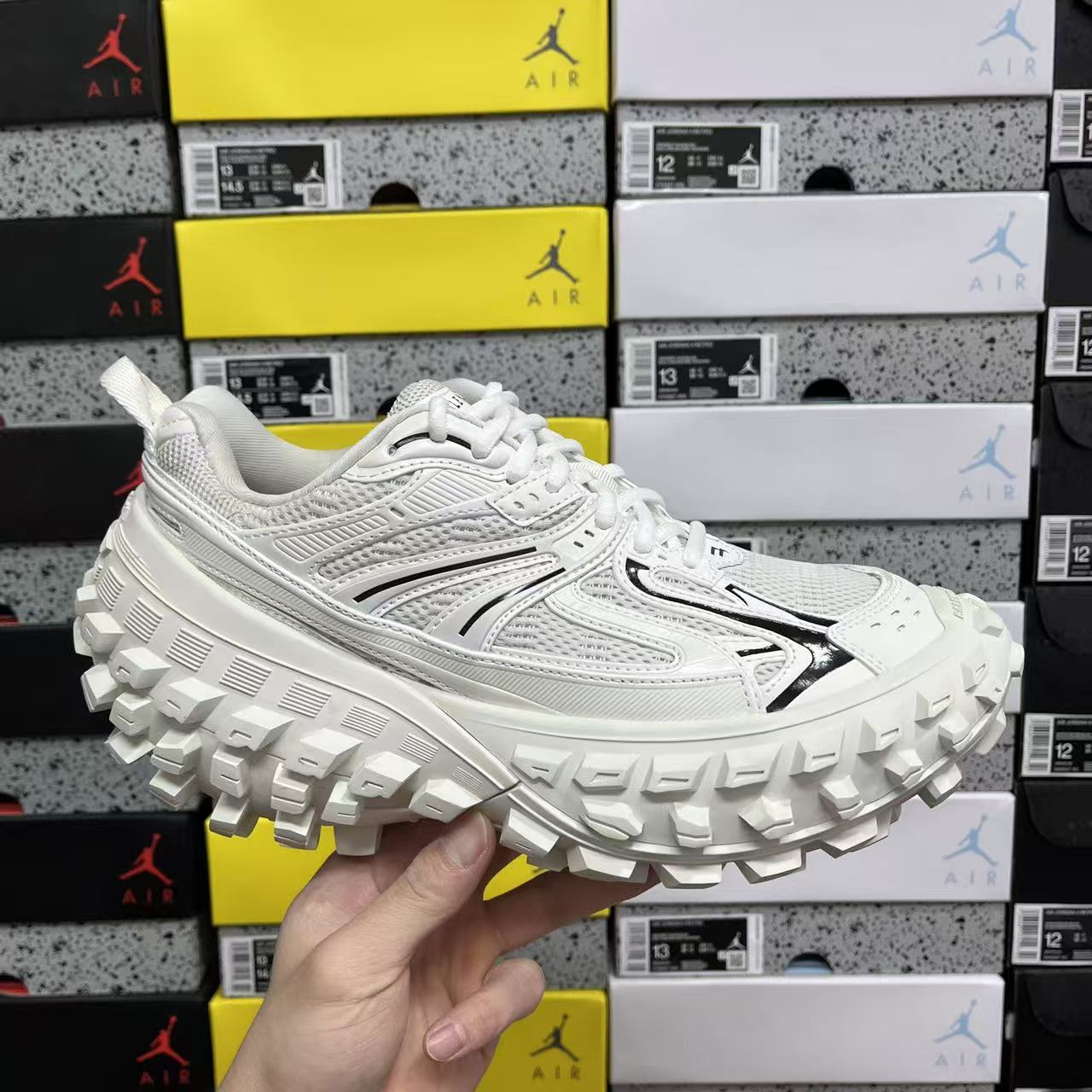 XA Batch-Balenciaga Defender Rubber Platform