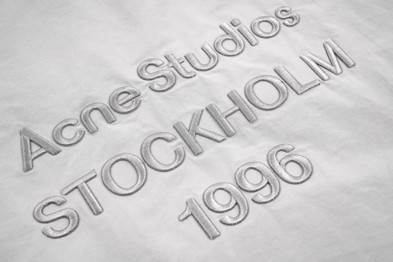 Acne Studios 25SS 1996 embroidered jacket Retail(ZP)VS Batch(大货)