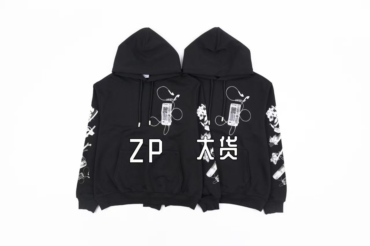 Off White Hoodie Retail(ZP)VS Batch(大货)