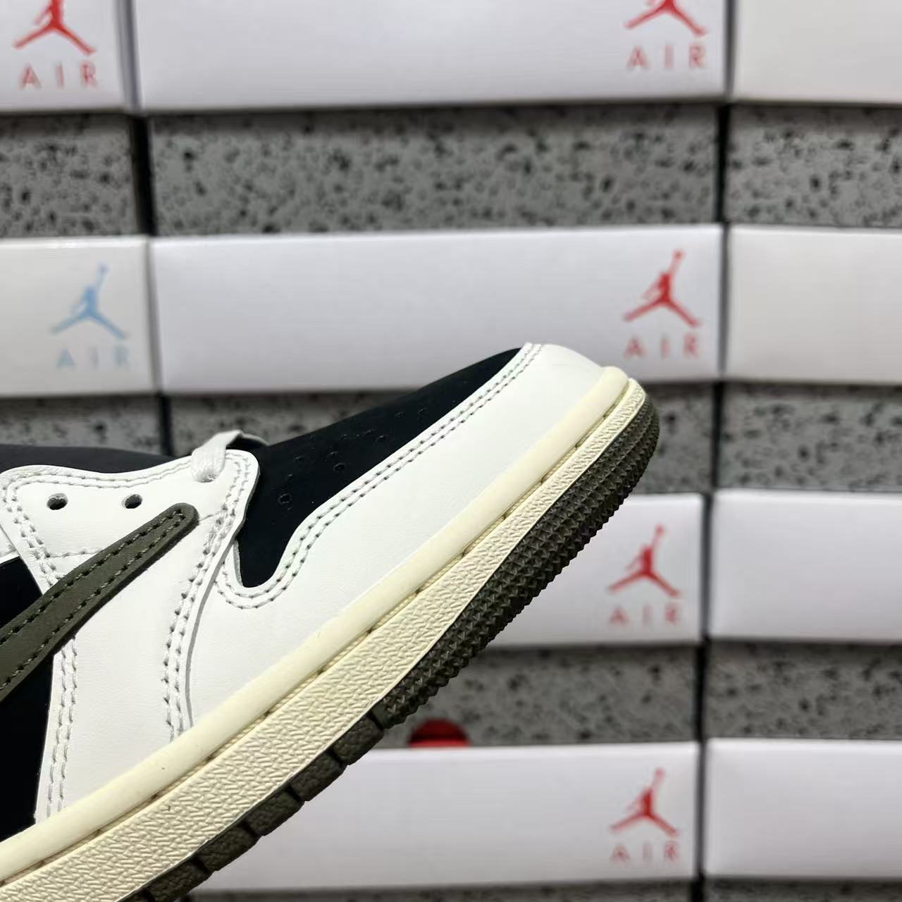 PK Batch-Air Jordan 1 × Travis Scott “Olives”