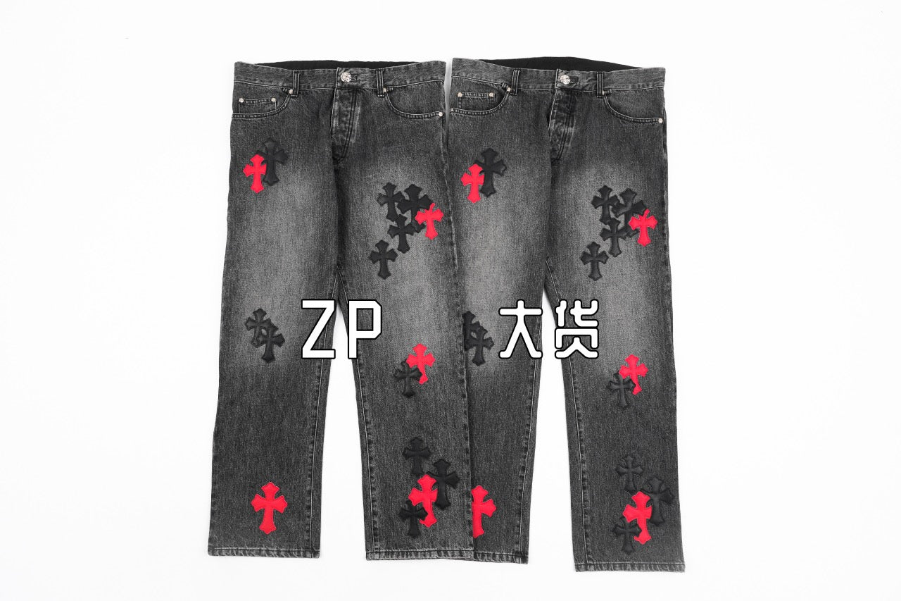 Chrome Hearts jeans Retail(ZP)VS Batch(大货)