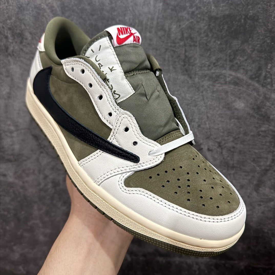 LJR Batch-Air Jordan 1 × Travis Scott “Medium green”