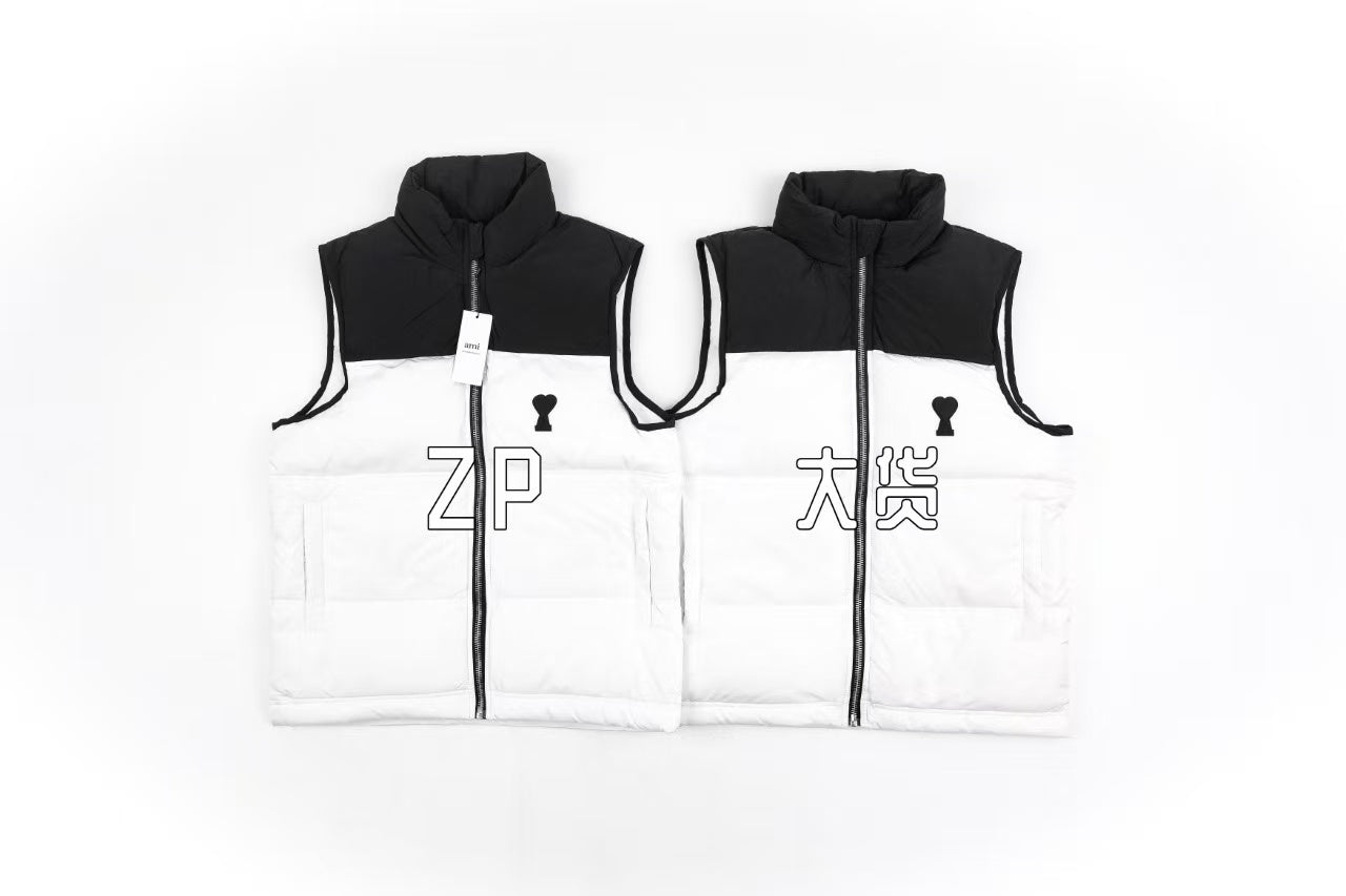 Ami Down vest Retail(ZP)VS Batch(大货)