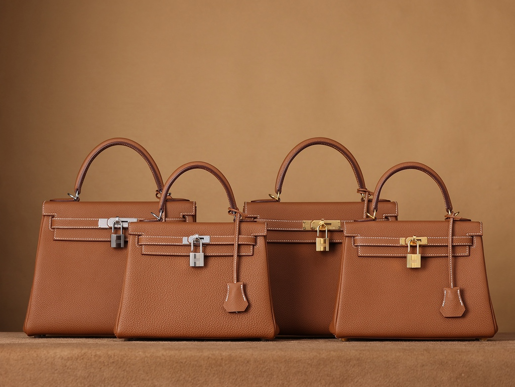 Hermès Kelly 28 Handbag togo leather